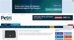 Desktop Screenshot of petri.com