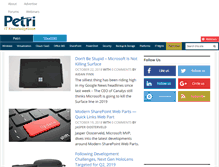 Tablet Screenshot of petri.com