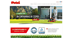 Desktop Screenshot of petri.com.ar